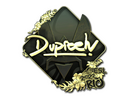 Sticker | dupreeh (Gold) | Rio 2022