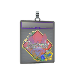 Sticker Slab | dupreeh (Glitter) | Rio 2022
