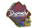 Sticker | dupreeh (Glitter) | Rio 2022