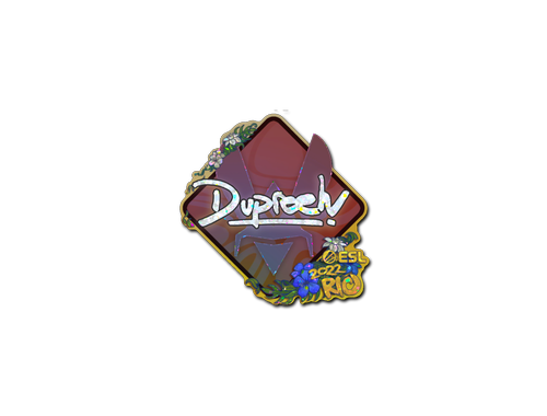 Sticker | dupreeh (scintillant) | Rio 2022