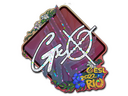 Sticker | gxx- (Glitter) | Rio 2022