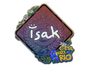 Sticker | isak (Glitter) | Rio 2022