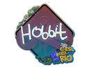 Sticker | Hobbit (Glitter) | Rio 2022