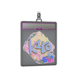 Sticker Slab | k1to (Holo) | Rio 2022
