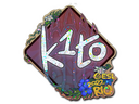 Sticker | k1to (Glitter) | Rio 2022