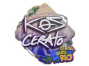Sticker | KSCERATO | Rio 2022