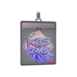 Sticker Slab | KSCERATO (Holo) | Rio 2022