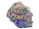 Sticker | KSCERATO (Holo) | Rio 2022