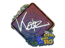 Sticker | Keoz (Glitter) | Rio 2022