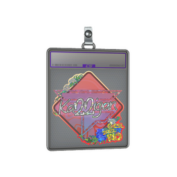 Sticker Slab | karrigan (Glitter) | Rio 2022