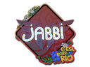 Sticker | jabbi (Glitter) | Rio 2022