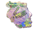 Sticker | Jame (Holo, Champion) | Rio 2022