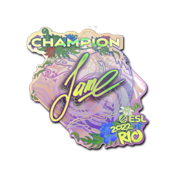 Jame (голографическая, чемпион) | Рио-2022