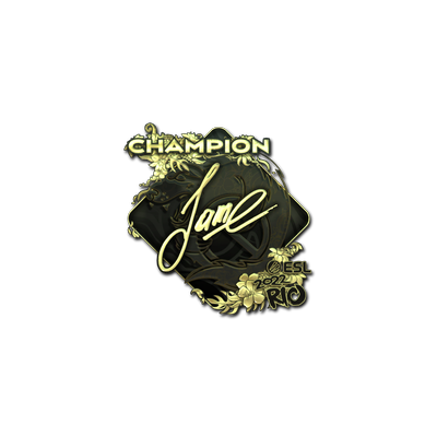 Sticker | Jame (Gold, Champion) | Rio 2022