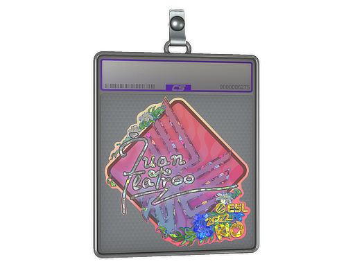 Sticker Slab | juanflatroo (Glitter) | Rio 2022