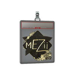 Sticker Slab | mezii (Gold) | Rio 2022
