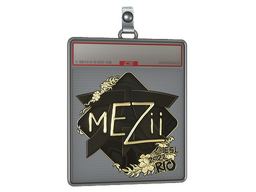 Sticker Slab | mezii (Gold) | Rio 2022