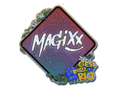 Наклейка | magixx (с блёстками) | Рио-2022