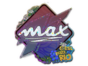 Sticker | max (Glitter) | Rio 2022