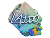 Sticker | latto | Rio 2022