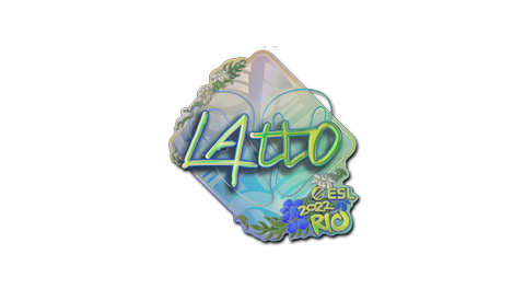 Sticker | latto (Holo) | Rio 2022