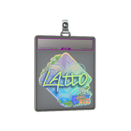 Sticker Slab | latto (Holo) | Rio 2022