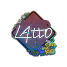 Sticker | latto (Glitter) | Rio 2022