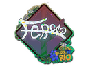 Sticker | fer (Glitter) | Rio 2022