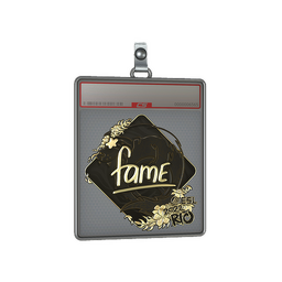 Sticker Slab | fame (Gold) | Rio 2022