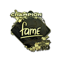 fame (золотая, чемпион) | Рио-2022
