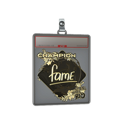Sticker Slab | fame (Gold, Champion) | Rio 2022