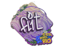 Sticker | FL1T | Rio 2022