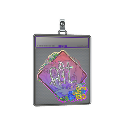 Sticker Slab | FL1T (Glitter) | Rio 2022