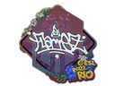 Sticker | FlameZ (Glitter) | Rio 2022