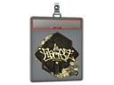 Sticker Slab | FlameZ (Gold) | Rio 2022