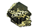 Sticker | FlameZ (Gold) | Rio 2022