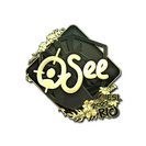 Sticker | oSee (Gold) | Rio 2022