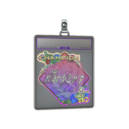 Sticker Slab | n0rb3r7 (Glitter, Champion) | Rio 2022