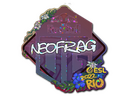 Sticker | NEOFRAG (Glitter) | Rio 2022