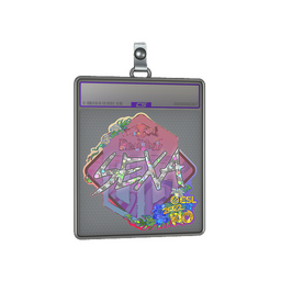 Sticker Slab | nexa (Glitter) | Rio 2022