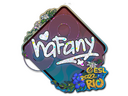 Sticker | nafany (Glitter) | Rio 2022