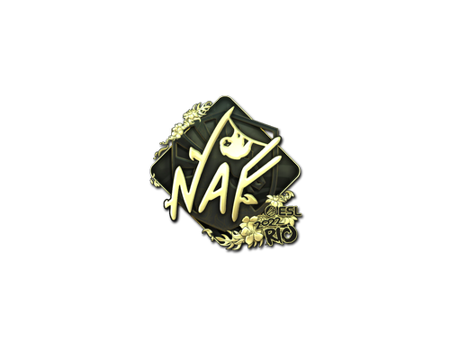 Aufkleber | NAF (Gold) | Rio 2022