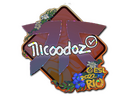 Sticker | nicoodoz (Glitter) | Rio 2022