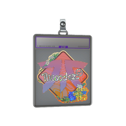 Sticker Slab | nicoodoz (Glitter) | Rio 2022