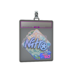 Sticker Slab | nitr0 (Holo) | Rio 2022
