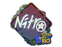 Sticker | nitr0 (Glitter) | Rio 2022