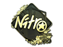 Sticker | nitr0 (Gold) | Rio 2022