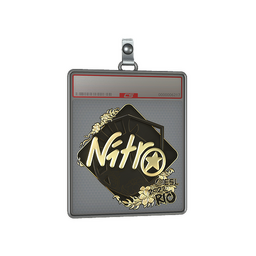 Sticker Slab | nitr0 (Gold) | Rio 2022