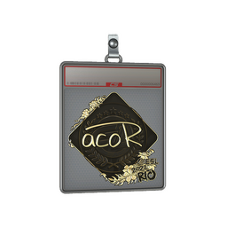 Sticker Slab | acoR (Gold) | Rio 2022