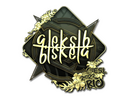 Sticker | Aleksib (Gold) | Rio 2022